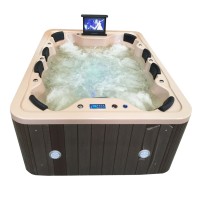 electrical jacuzy outdoor acrylic hot tub massage bathtubs 8 person