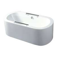 cultured marble oval stone bath tubs freestanding solid surface bathtub