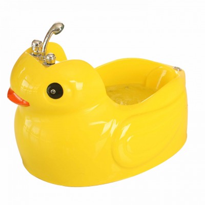 Yellow duck baby hydrotherapy bath tub kids pool  baby spa bathtub