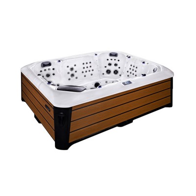 CE Certification 8 people Acrylic spa bathtub Whirlpool massage tub