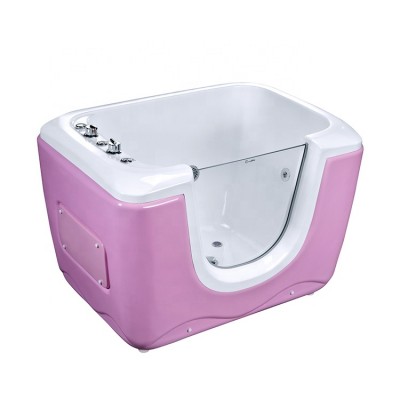 Sunrans Acrylic Children's bathtub massage baby spa