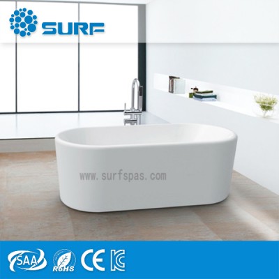 One Person Small Bathtub Size Acrylic Cheap Soaking Tubs