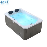 2 Person Outdoor Spa Bathtub Cheap Used Whirlpool Two Lounge Hot Tub