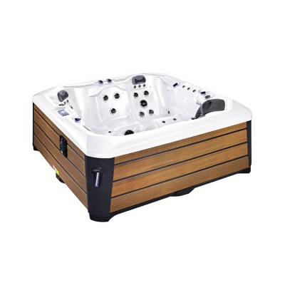 Sunrans new arrival Europe design whirlpool massage bathtub for 5 persons hydro jet spa