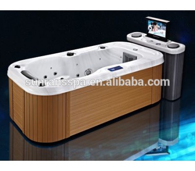 2018 New design acrylic classical lazy spa hot tub