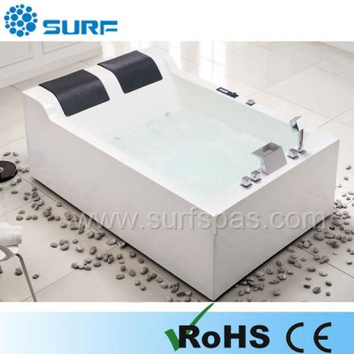 New Arrival Double Whirlpool Bathtubs Indoor Hydromassage Bathtub for Lover SF8A007