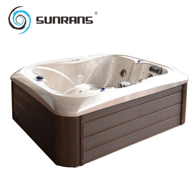 Sunrans new design bathtub whirlpool outdoor spa with Balboa control system